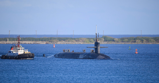 “美國(guó)海軍最強(qiáng)大武器”現(xiàn)身關(guān)島 俄媒：靠近臺(tái)灣